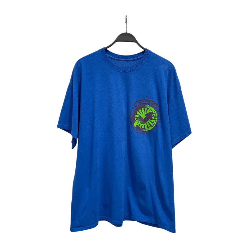 Cozy Chic Wear CACTUS JACK/T-Shirt/XL/Cotton/BLU/Graphic/Cross Tech