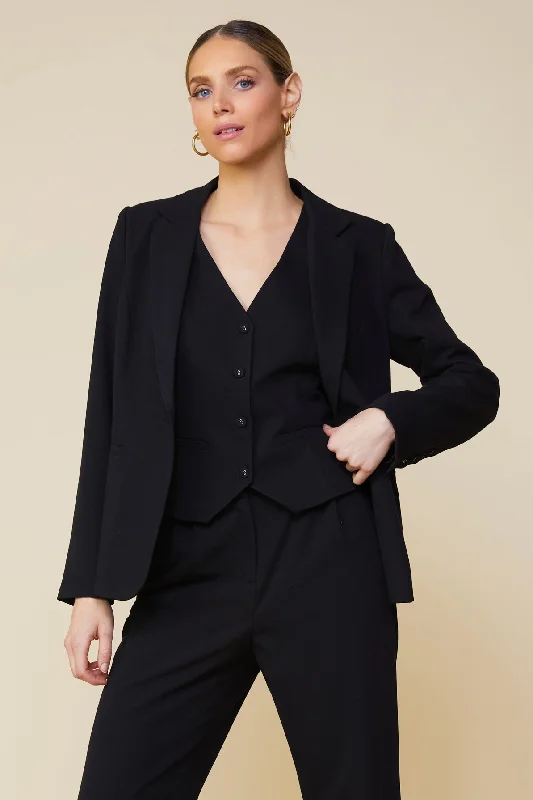 Luxury Style Tailored Single Button Blazer