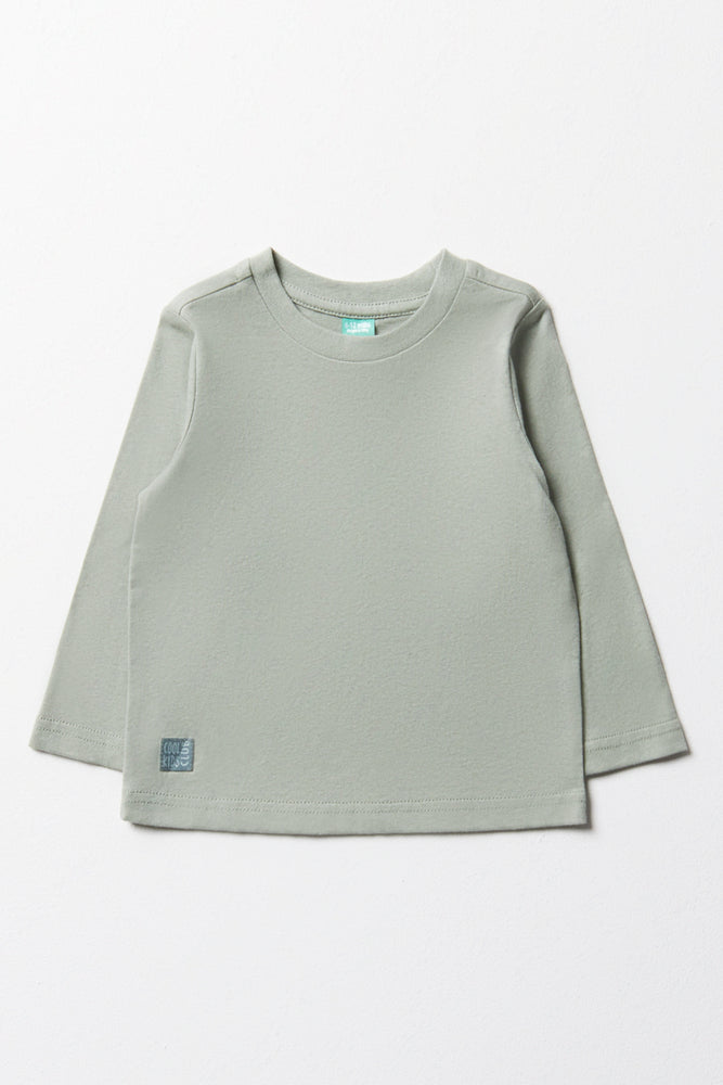 Cozy Lifestyle Long Sleeve T-Shirt Green