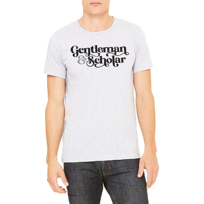 Light And Breathable Gentleman & Scholar Short-Sleeve T-Shirt