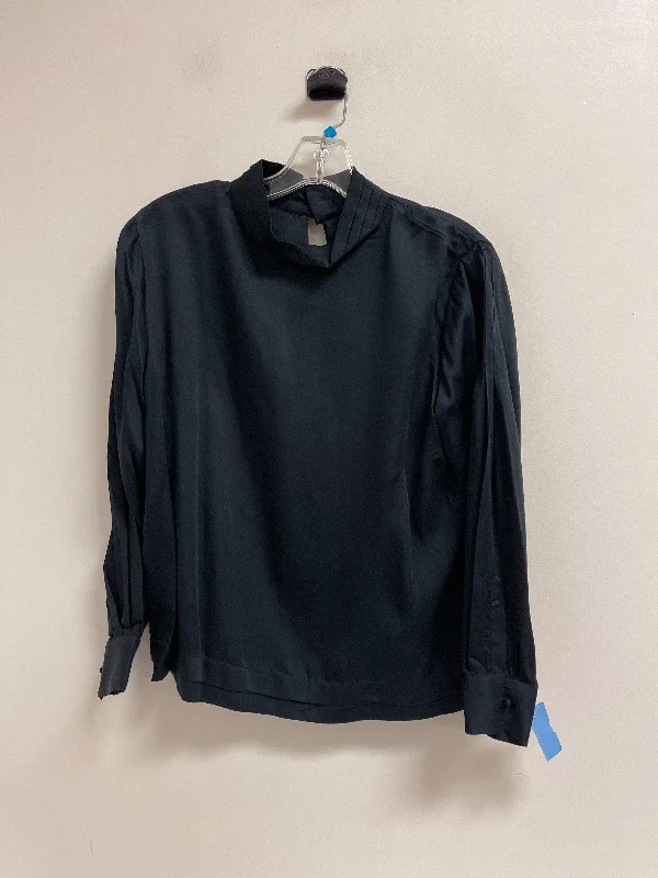 Exclusive Customization Top Long Sleeve By Cma In Navy, Size: S