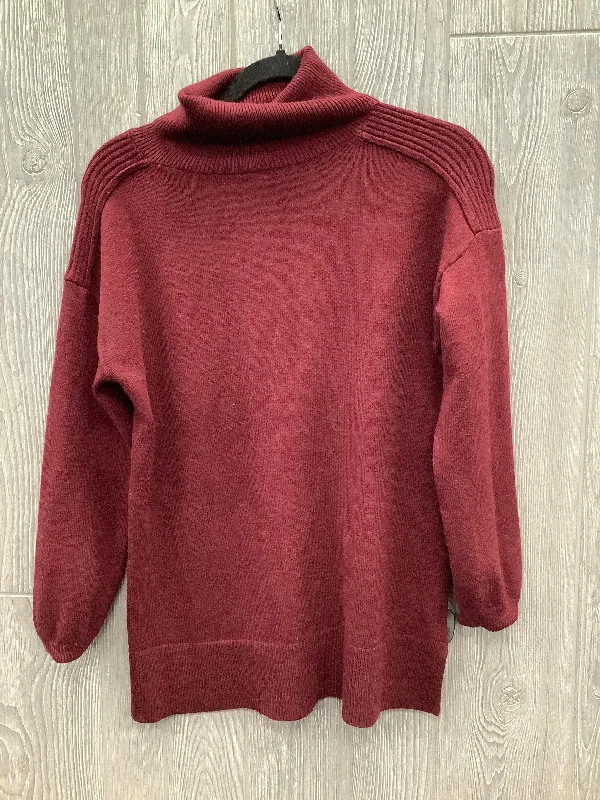Sports And Leisure Top Long Sleeve By Evereve In Red, Size: Xs