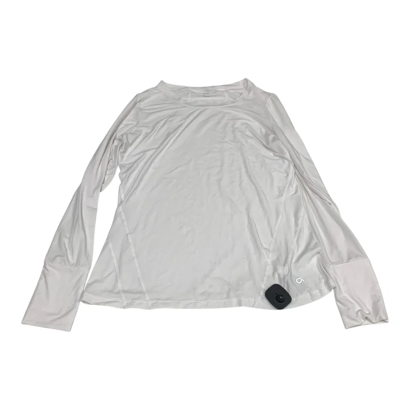 Cozy Dress Top Long Sleeve By Gapfit In White, Size: L