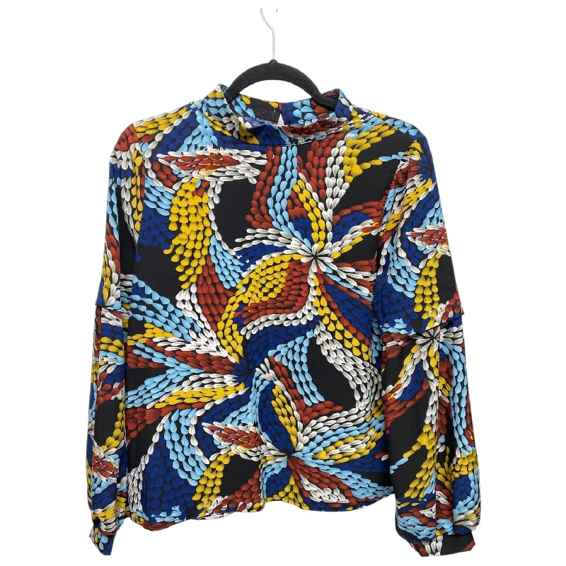 Versatile Casuals Top Long Sleeve By Clothes Mentor In Multi-colored, Size: S