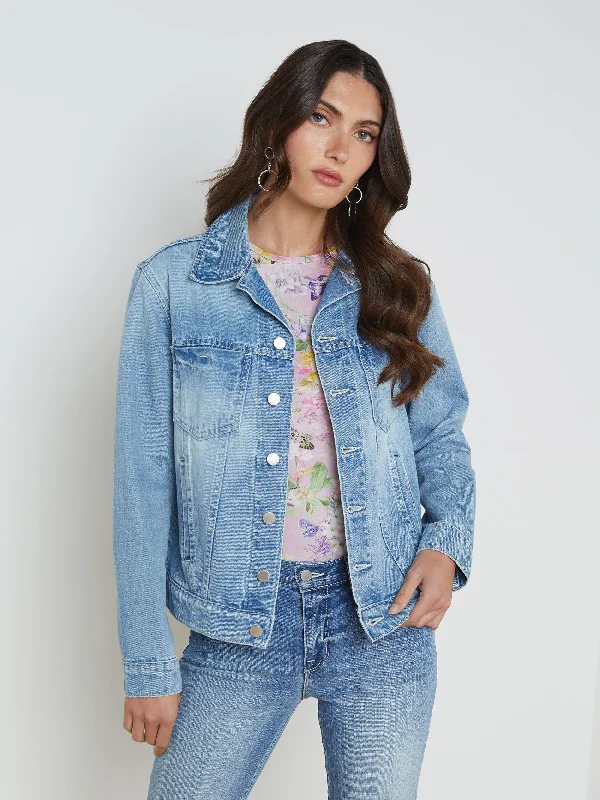 Effortless Looks Mack Oversized Denim Jacket