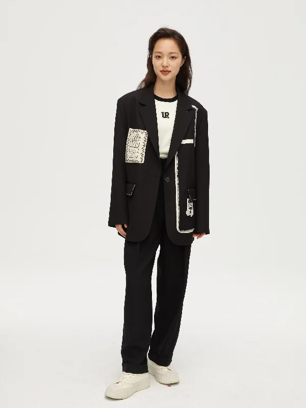 Everyday Outfits Structured Suit-Blazer