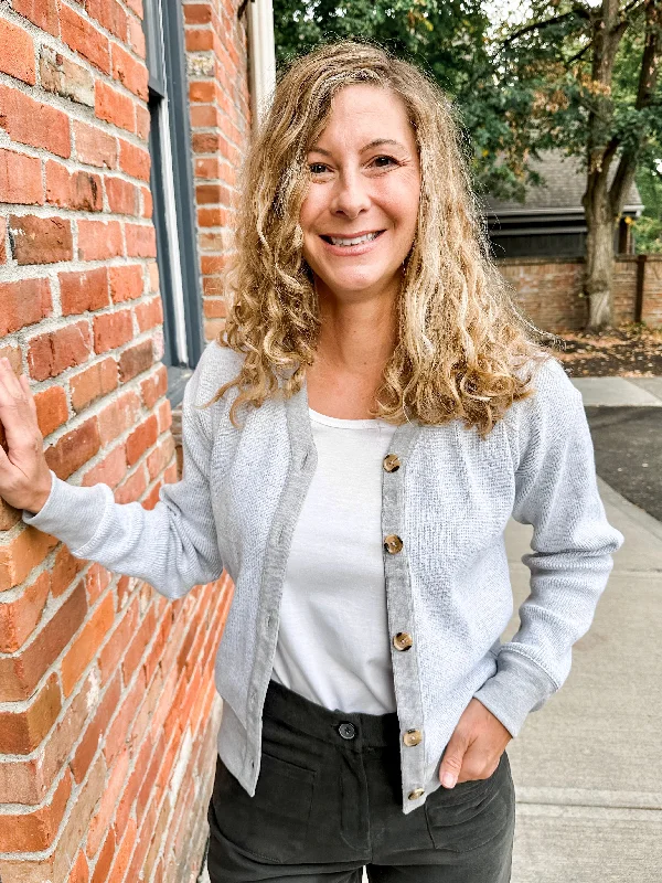 Elegant Dressing Button Front Cardigan