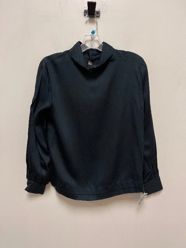 New Autumn And Winter Styles Top Long Sleeve By Cma In Navy, Size: Xs