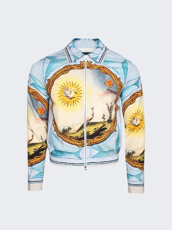Moisture wicking Landscape Frame Blouson