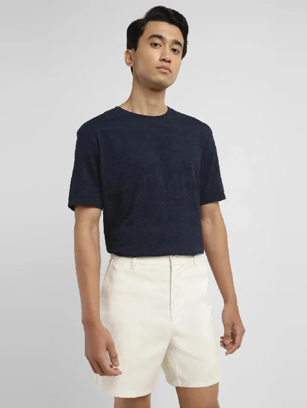 Smart Comfort Wear Men's Brand Logo Slim Fit T-shirt