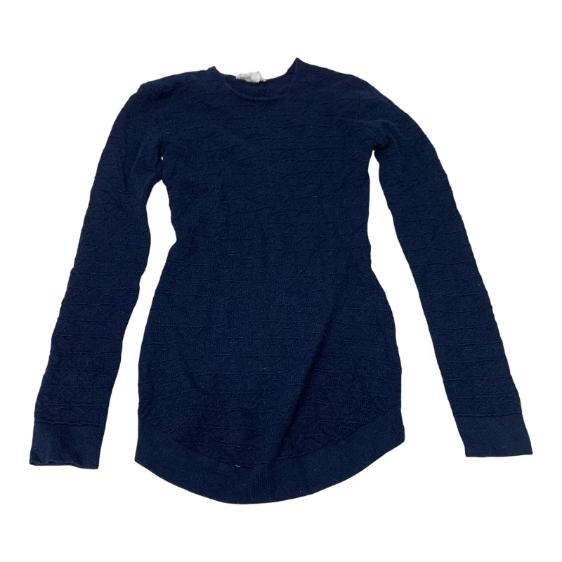 Sweet Style Top Long Sleeve By Ingrid & Isabel In Blue, Size: Xs