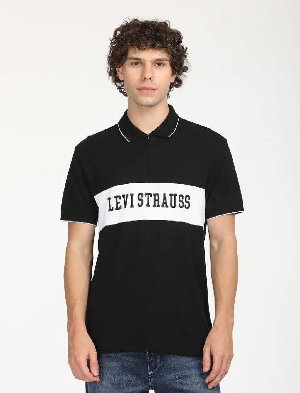 Advanced Customization Men's Brand Logo Slim Fit  Polo T-shirt