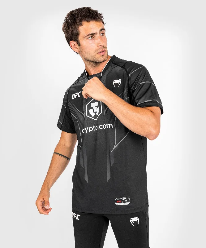 Modern Chic UFC Venum Authentic Fight Night 2.0 Kit by Venum Men's Walkout Jersey - Black
