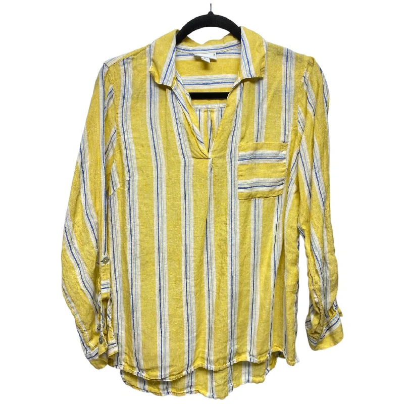 Goddess Style Top Long Sleeve By J. Jill In Striped Pattern, Size: S