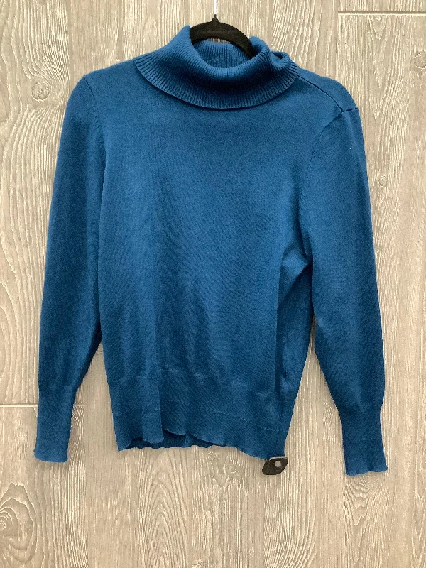 Celebrity Picks Top Long Sleeve By Clothes Mentor In Blue, Size: S