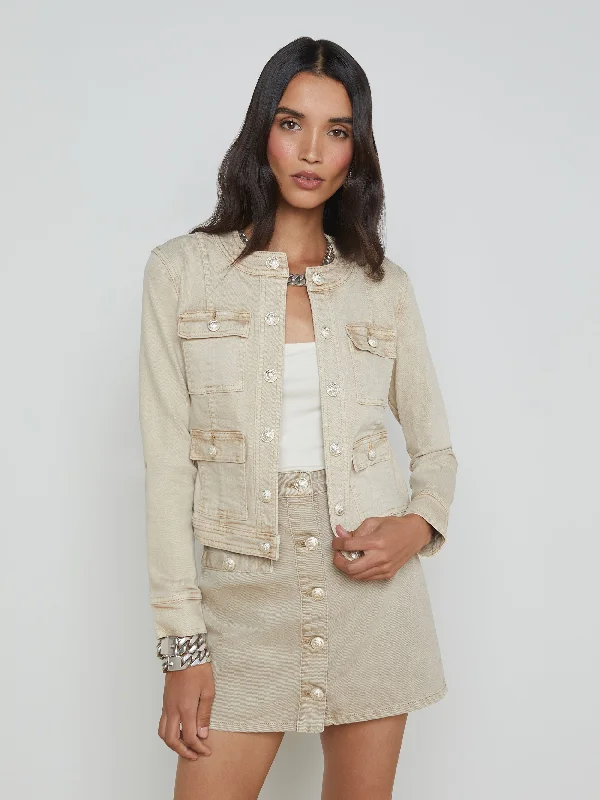 Elegant Fit Yari Denim Jacket