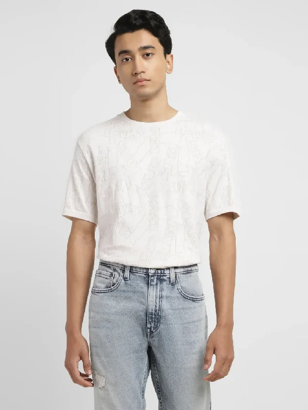 Breezy Comfort Men's Brand Logo Slim Fit T-shirt