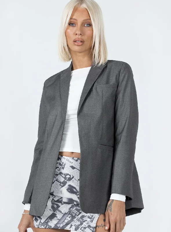 High-end Sense Gerald Blazer Grey