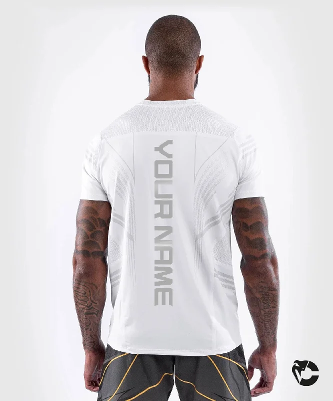 College Style UFC Venum Personalized Authentic Fight Night Men's Walkout Jersey - White