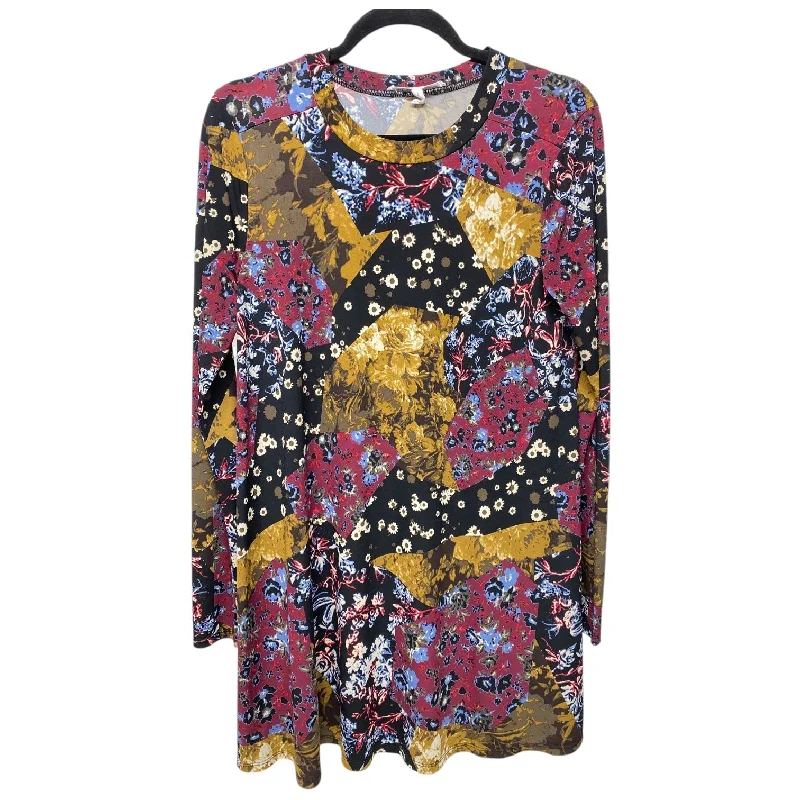 Breezy Outfits Tunic Long Sleeve By Bcbgeneration In Floral Print, Size: S