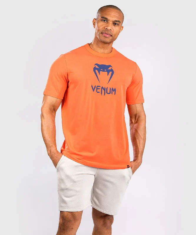 Personalized Design Venum Classic T-Shirt - Orange/Navy Blue