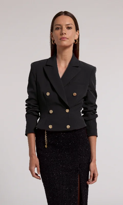 Versatile Style Aytul Crepe Blazer