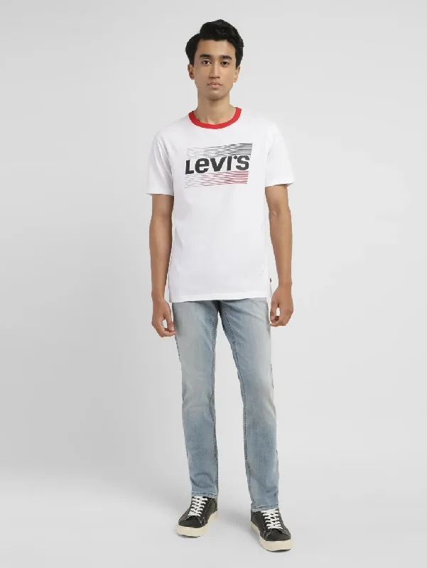 Relaxed Chic Men's Brand Logo Slim Fit T-shirt