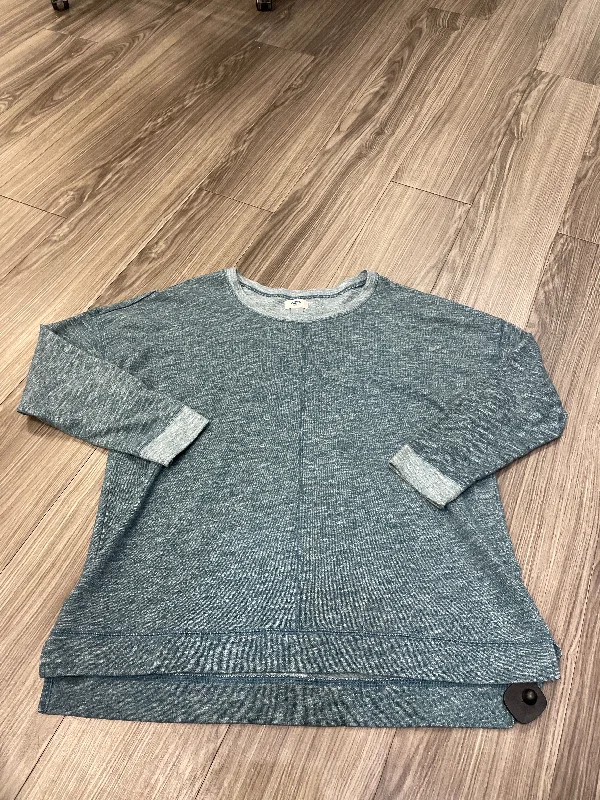 Stylish Fit Top Long Sleeve By Old Navy In Blue, Size: Xl