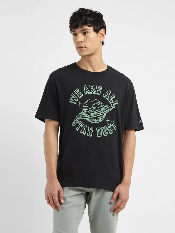Stylish Comfort Men's Graphic Slim Fit T-shirt