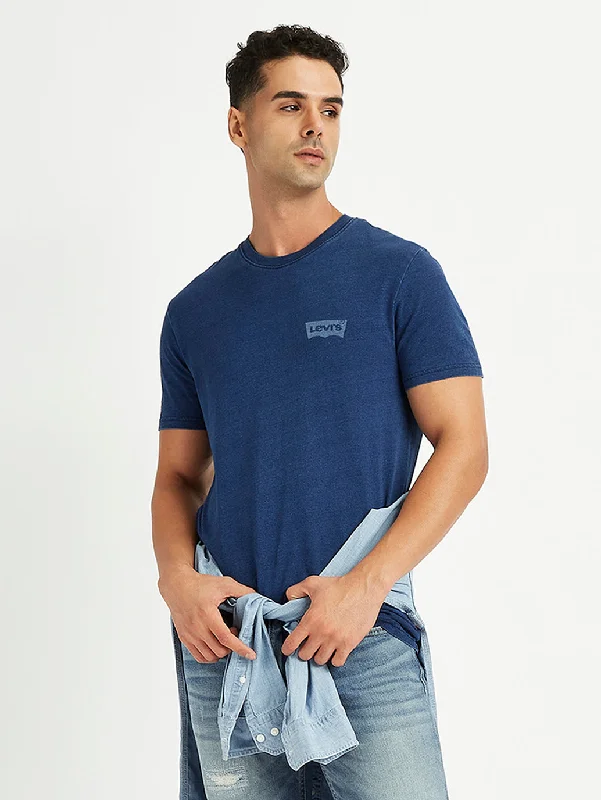 Fresh And Elegant Men's Graphic Print Slim Fit T-Shirt