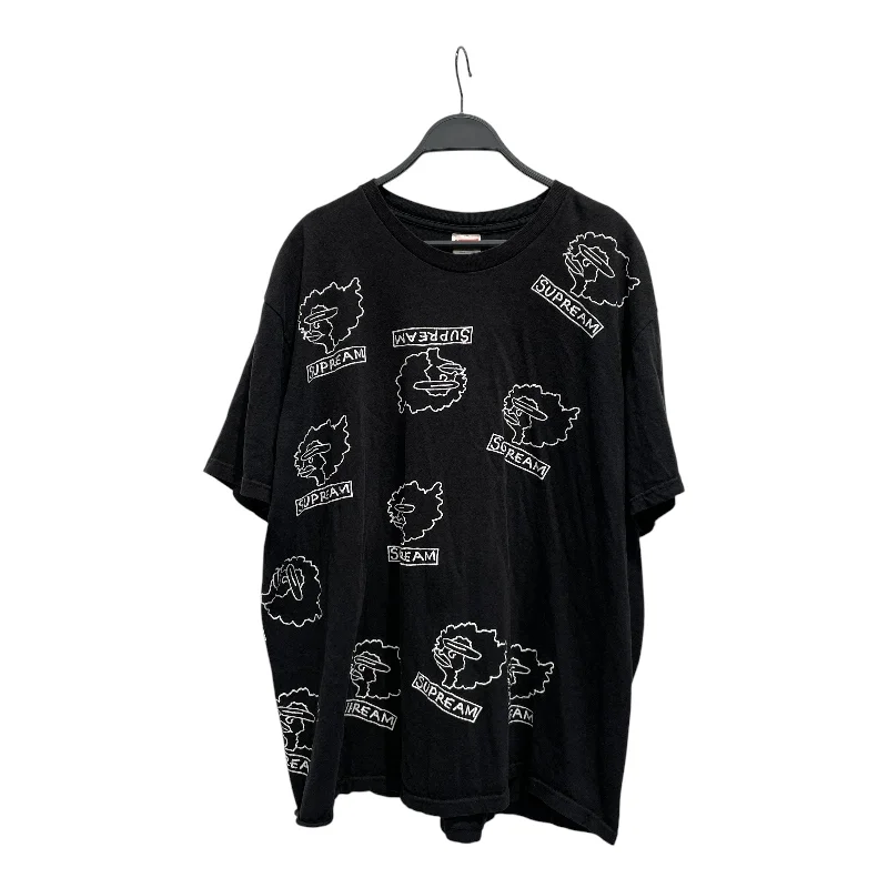 Light Fit Supreme/T-Shirt/XL/Cotton/BLK/All Over Print/gonz head