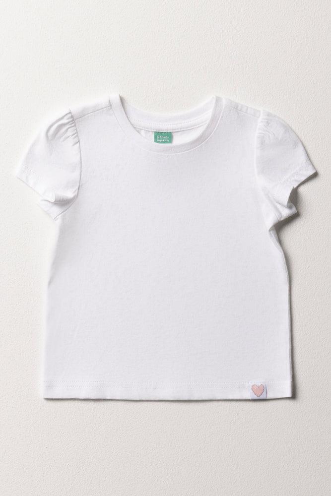 Noble And Elegant Short Sleeve T-Shirt White