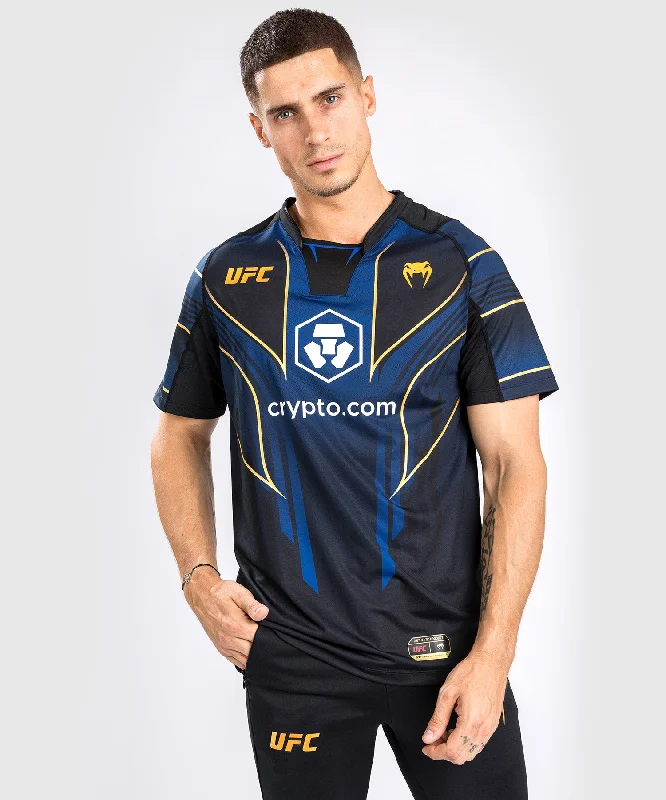 Fashion Comfort UFC AUTHENTIC FIGHT NIGHT 2.0 KIT BY VENUM MEN'S WALKOUT JERSEY - Midnight Edition - Champion