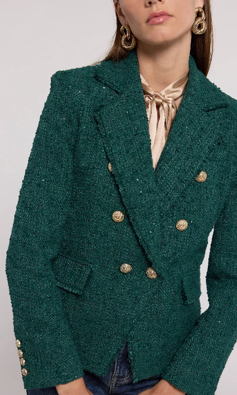 Casual Comfort Eliza Tweed Blazer