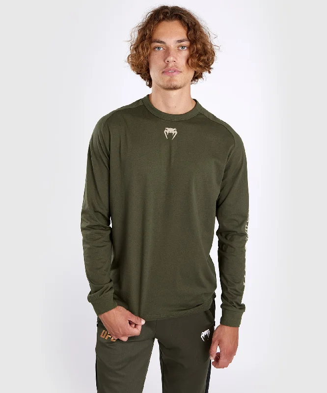 Casual Comfort Wear UFC Adrenaline by Venum Fight Week Men’s Long-sleeve T-shirt - Khaki