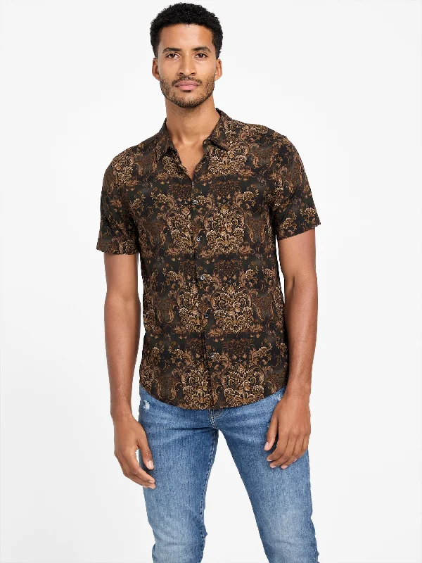 Trendy Items Zari Printed Shirt
