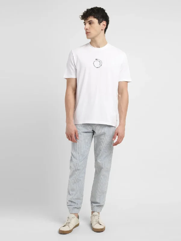 Trendy Wear Men's Typographic Print Crew Neck T-shirt