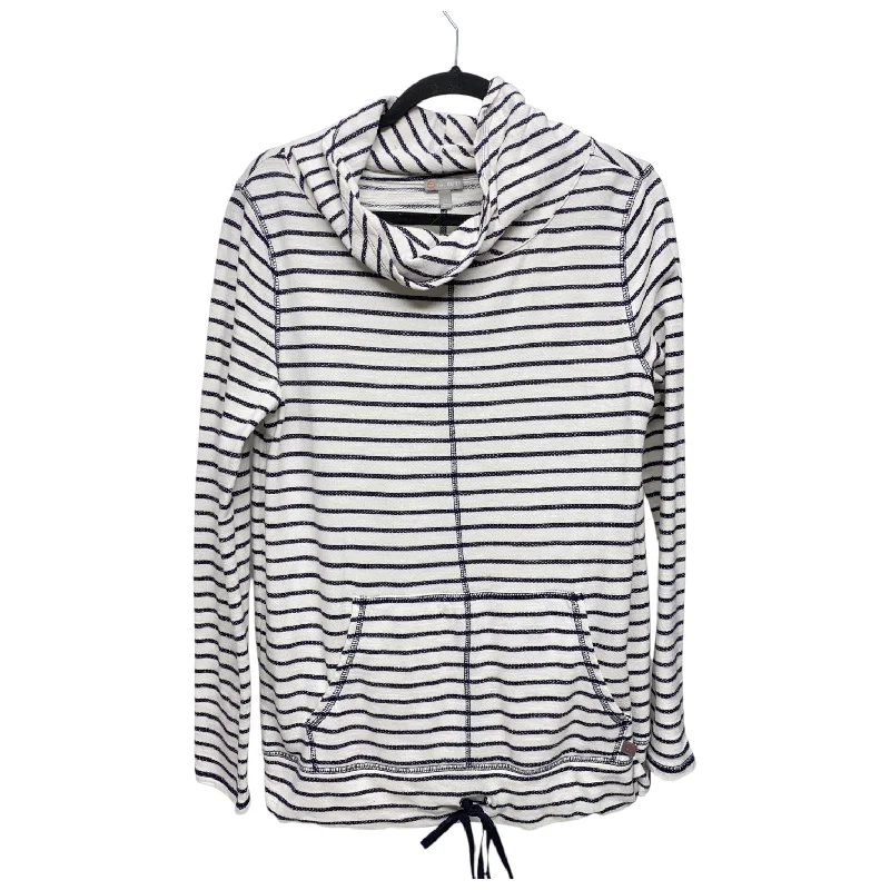 Daily Comfort Top Long Sleeve By Talbots In Striped Pattern, Size: S