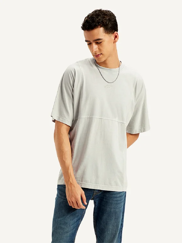 Wearable At Home Or Out Men's Solid Regular Fit T-Shirt