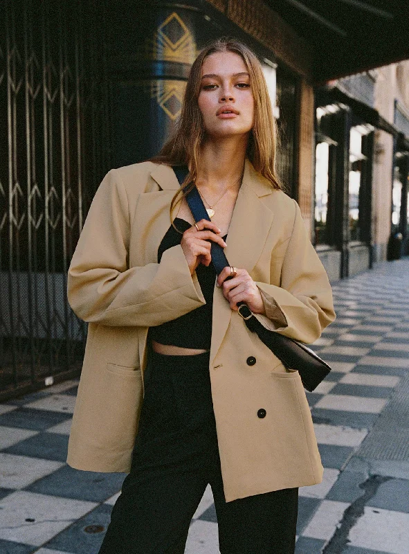 Trendy Wear Wyoming Blazer Mocha