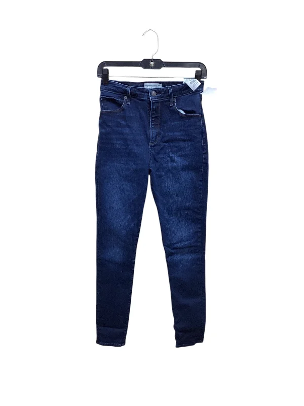 Minimalism Jeans Skinny By Abercrombie And Fitch In Blue Denim, Size: 2