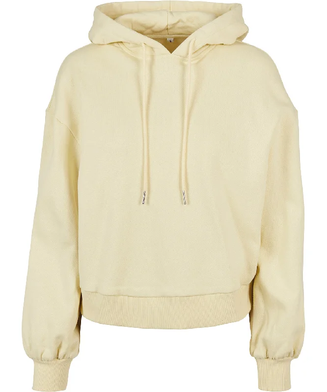Comfortable Sweaters Soft Yellow - Women's organic oversized hoodie
