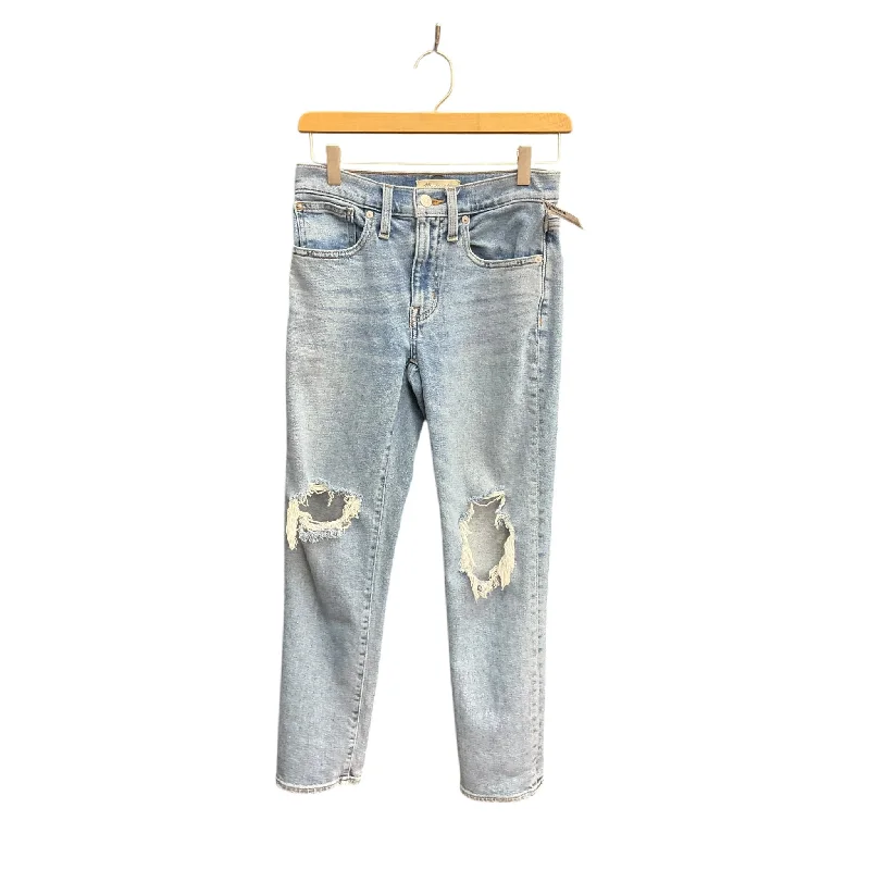 Must-have For Fashion Jeans Straight By Madewell In Blue Denim, Size: 0