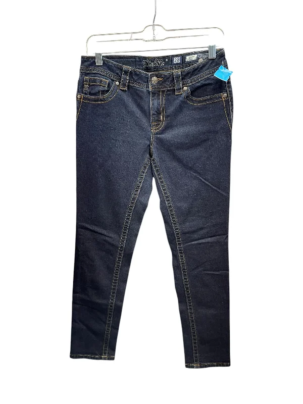 Bright Colors Jeans Straight By Miss Me In Blue Denim, Size: 8
