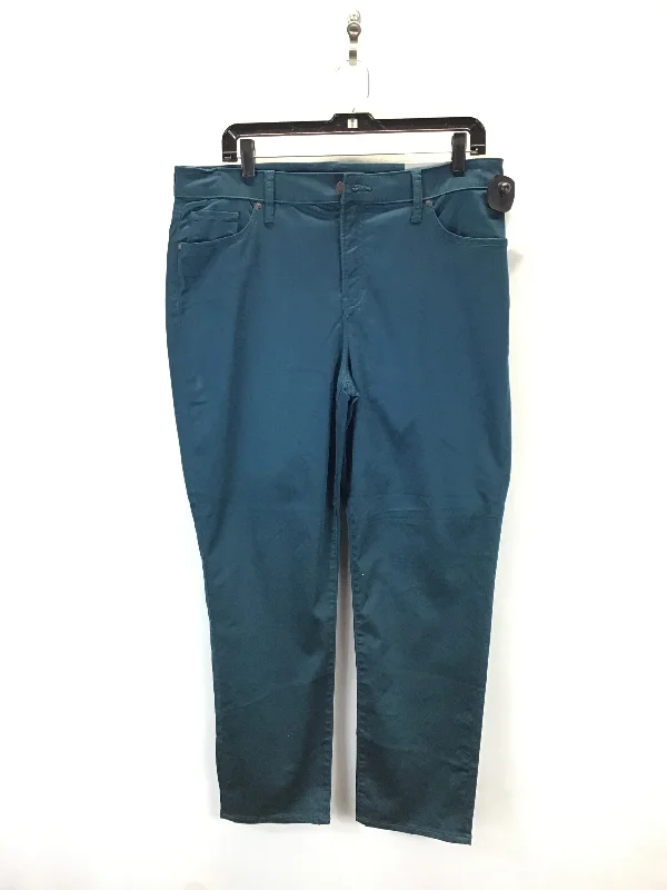 High Street Series Jeans Skinny By Chicos In Aqua, Size: 14