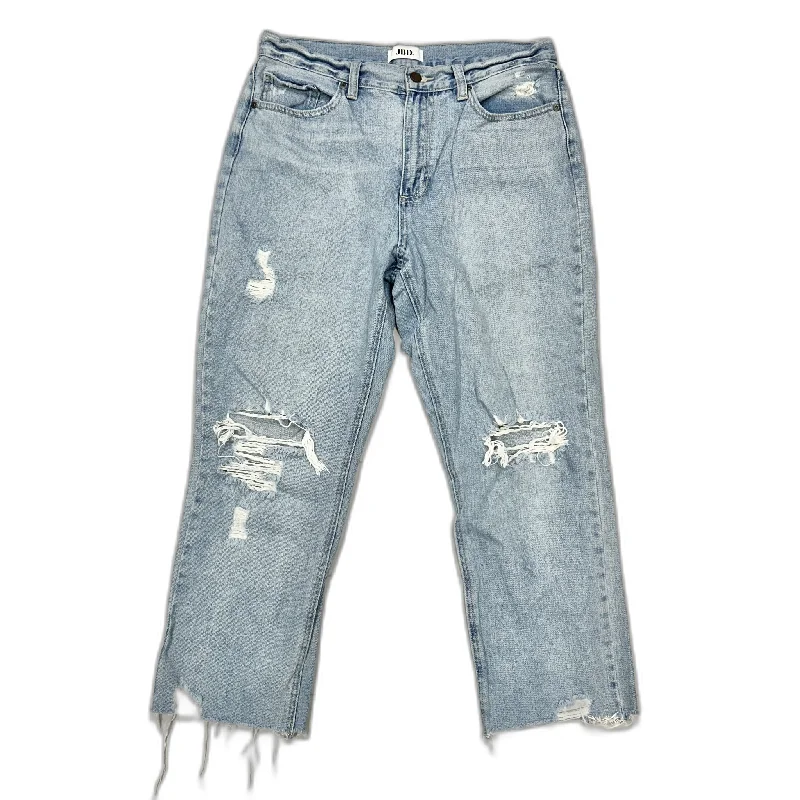 Soft Style Jeans Straight By Just Black In Blue Denim, Size: 10
