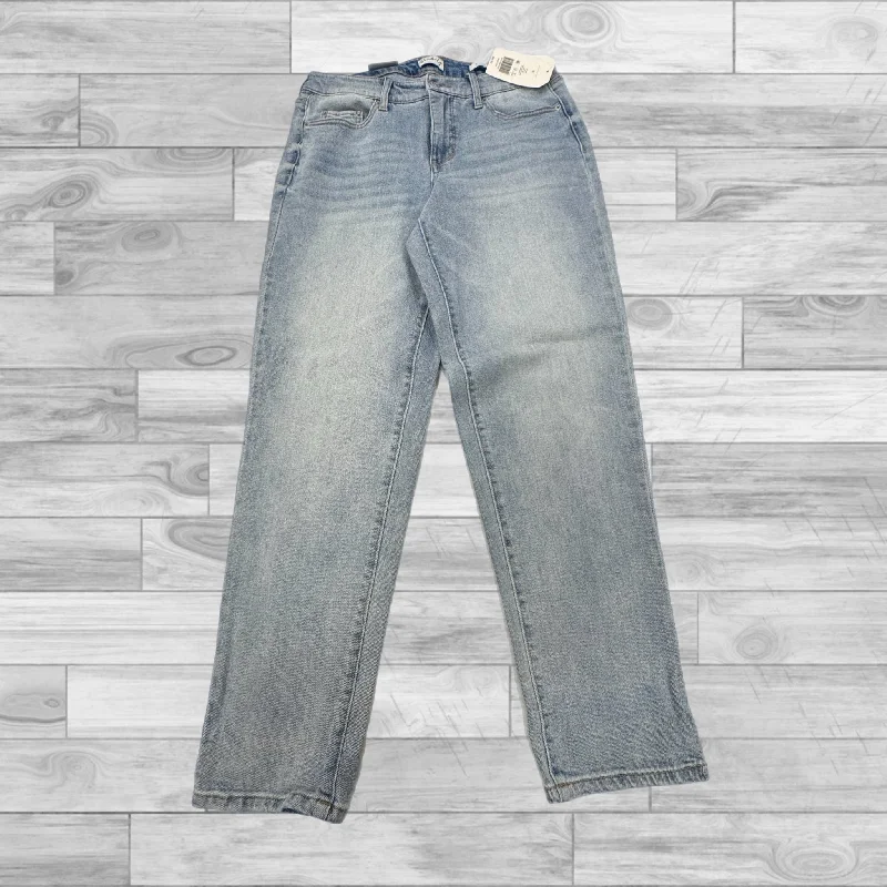 Breathable Style Jeans Straight By Wonderly In Blue Denim, Size: 6