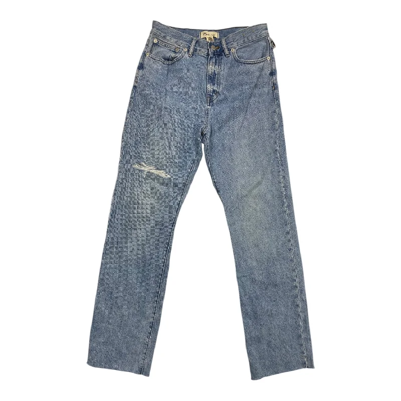 Classic Style Jeans Straight By Madewell In Blue Denim, Size: 4
