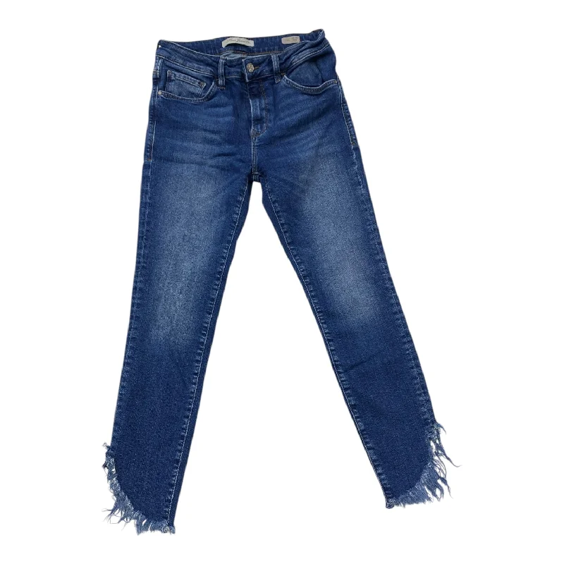 Street Fashion Jeans Skinny By Mavi In Blue Denim, Size: 4