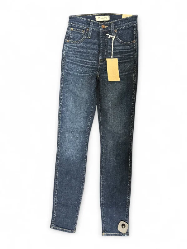 Design Trend Jeans Skinny By Madewell In Blue Denim, Size: 0